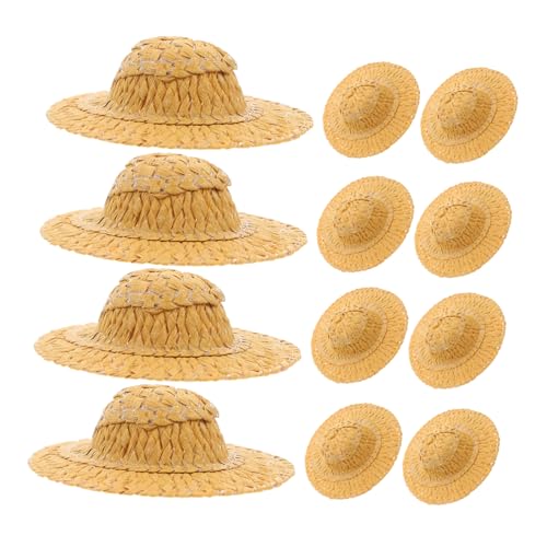 SOIMISS 12 Stück Teiliges Miniatur Papierhüte Handgefertigte Kleine Papierstrohhüte Leichte Mini Hüte als Puppendekoration und Fotorequisite Naturfarbene DIY Accessoires SOIMISS 12 Stück Teiliges Miniatur Papierhüte Handgefertigte Kleine Papierstrohhüte Leichte Mini Hüte als Puppendekoration und Fotorequisite Naturfarbene DIY Accessoires von SOIMISS