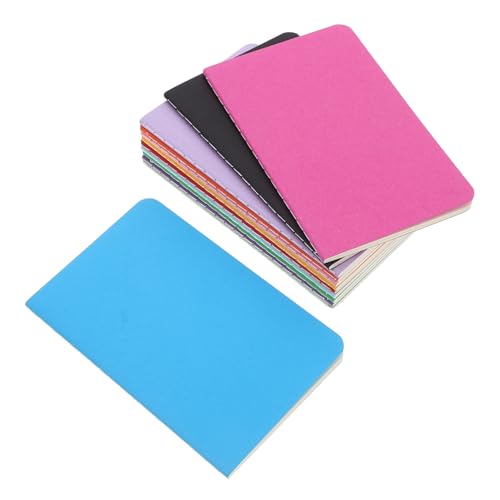 SOIMISS 12 Stück Teiliges Notizbuch Kreative Liniertes Notizbuch für Reisen Tägliche Notizen Moderne Ästhetik Vielseitig Einsetzbar für Schule Büro und Persönliche Projekte von SOIMISS
