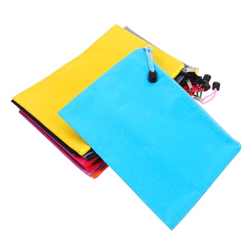 SOIMISS 12 Stück Teiliges Wasserdichter Canvas Dokumententaschen mit Reißverschluss Große Kapazität Vielseitiger Organizer für Büro und Schule Sichere Aufbewahrung für Dokumente SOIMISS 12 Stück Teiliges Wasserdichter Canvas Dokumententaschen mit Reißverschluss Große Kapazität Vielseitiger Organizer für Büro und Schule Sichere Aufbewahrung für Dokumente von SOIMISS