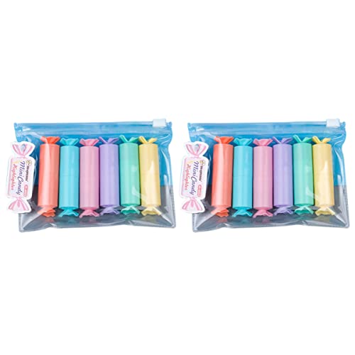 SOIMISS 12 Stück Tragbare Fluoreszierende Stifte Bonbonform Kreative Marker für Zeichnungen Handlettering und Bürobedarf für Schüler und Lehrer SOIMISS 12 Stück Tragbare Fluoreszierende Stifte Bonbonform Kreative Marker für Zeichnungen Handlettering und Bürobedarf für Schüler und Lehrer von SOIMISS