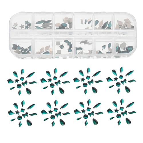 SOIMISS 120 Stück Teiliges Nagelstein Fächer Bunte Flache Strasssteine Unterschiedliche Formen Grün Nageldekoration Diy Nail Art Schmuck für Kreative Nagelgestaltung SOIMISS 120 Stück Teiliges Nagelstein Fächer Bunte Flache Strasssteine Unterschiedliche Formen Grün Nageldekoration Diy Nail Art Schmuck für Kreative Nagelgestaltung von SOIMISS