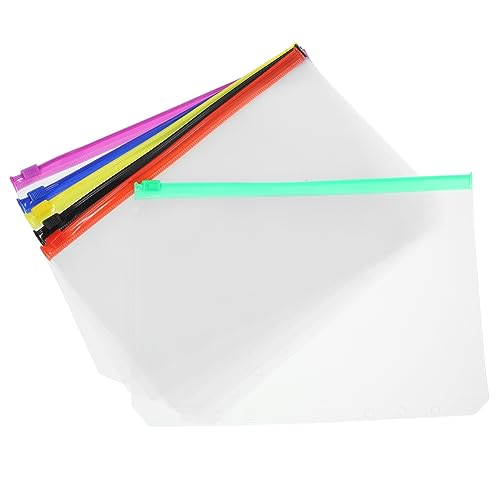 SOIMISS 12Stücke Reißverschlussbeutel Teilig Ordner Reißverschlusstaschen für Scrapbooking Dokumentenaufbewahrung und Organisation für Büro und Zuhause SOIMISS 12Stücke Reißverschlussbeutel Teilig Ordner Reißverschlusstaschen für Scrapbooking Dokumentenaufbewahrung und Organisation für Büro und Zuhause von SOIMISS