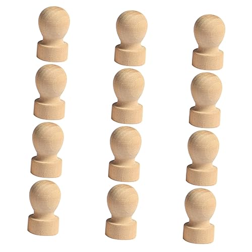 SOIMISS 12Stücke Teiliges Hölzernen Stempelgriffen Runde Wachssiegel Griffe für DIY Stempel Ergonomisch und Einfach zu Wechseln für Einladungen und Geschenkpapiere SOIMISS 12Stücke Teiliges Hölzernen Stempelgriffen Runde Wachssiegel Griffe für DIY Stempel Ergonomisch und Einfach zu Wechseln für Einladungen und Geschenkpapiere von SOIMISS