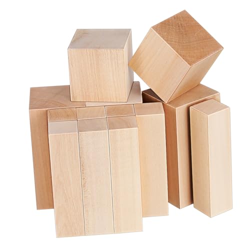 SOIMISS 13 Stück Teiliges Lindenholz Schnitzblock für Anfänger Vielseitige Naturbelassene Basswood Holzblöcke zum Schnitzen Basteln DIY Kunsthandwerk Fein Bruchfest Verschiedene SOIMISS 13 Stück Teiliges Lindenholz Schnitzblock für Anfänger Vielseitige Naturbelassene Basswood Holzblöcke zum Schnitzen Basteln DIY Kunsthandwerk Fein Bruchfest Verschiedene von SOIMISS
