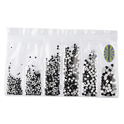 SOIMISS 1364 Stück Schmucksteine für Nageldesign Teiliges aus Schwarzen Strasssteinen für Kreative Maniküre Zubehör für DIY Nagelkunst und Nageldekorationen für SOIMISS 1364 Stück Schmucksteine für Nageldesign Teiliges aus Schwarzen Strasssteinen für Kreative Maniküre Zubehör für DIY Nagelkunst und Nageldekorationen für von SOIMISS