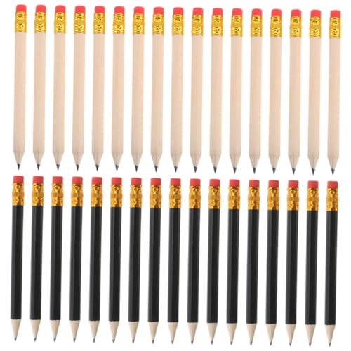 SOIMISS 144 Stück Kurze Holzstifte mit Radiergummi für Schule Büro Hochzeiten und Zeichnungen für Schüler und Künstler SOIMISS 144 Stück Kurze Holzstifte mit Radiergummi für Schule Büro Hochzeiten und Zeichnungen für Schüler und Künstler von SOIMISS