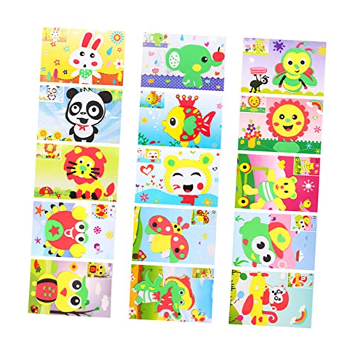 SOIMISS 15 Stück Teiliges Eva Sticker für Kleinkinder Kreative DIY Bastelsticker aus Sicherem Eva Material Lebendige Muster Robust und Vielseitig für und Zimmerdekoration Zufälliger Stil SOIMISS 15 Stück Teiliges Eva Sticker für Kleinkinder Kreative DIY Bastelsticker aus Sicherem Eva Material Lebendige Muster Robust und Vielseitig für und Zimmerdekoration Zufälliger Stil von SOIMISS