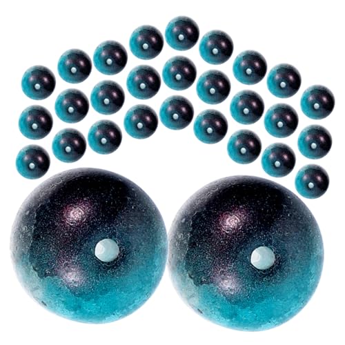 SOIMISS 150 Stück Glasperlen zum Auffädeln Runde DIY Bastelperlen mit Blau Schwarz Zweifarbig für Schmuckherstellung Armbänder Halsketten und Haaraccessoires SOIMISS 150 Stück Glasperlen zum Auffädeln Runde DIY Bastelperlen mit Blau Schwarz Zweifarbig für Schmuckherstellung Armbänder Halsketten und Haaraccessoires von SOIMISS