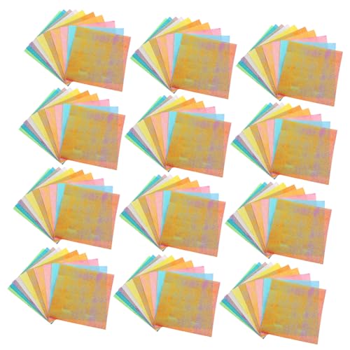 SOIMISS 150 Stück Glitzer Origami Papier Quadratische Schimmernde Faltblätter Farben Diy Bastelmaterial für Kreative Projekte für Erwachsene SOIMISS 150 Stück Glitzer Origami Papier Quadratische Schimmernde Faltblätter Farben Diy Bastelmaterial für Kreative Projekte für Erwachsene von SOIMISS