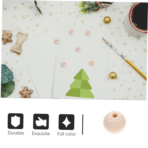 SOIMISS 150 Stück Teiliges Naturbelassene Holzperlen Rund für DIY Schmuckherstellung Basteln Vielseitig Verwendbar für Armbänder Wanddekorationen und Geschenke SOIMISS 150 Stück Teiliges Naturbelassene Holzperlen Rund für DIY Schmuckherstellung Basteln Vielseitig Verwendbar für Armbänder Wanddekorationen und Geschenke von SOIMISS