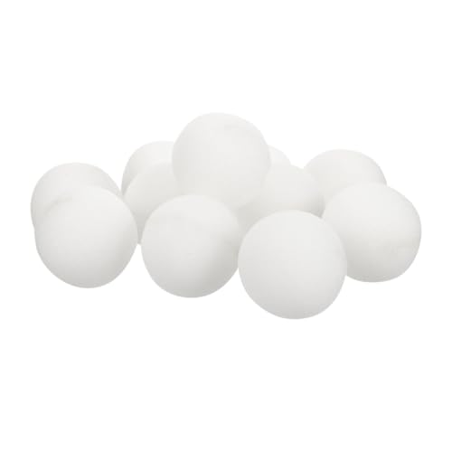 SOIMISS 15Stücke Clownnasen für Make Up und Cosplay Robuste Weiße Zirkusnasen für Halloween und Partys zu Verwenden für Künstler von SOIMISS