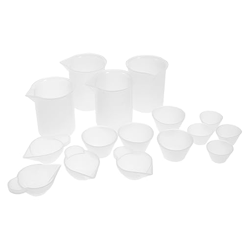 SOIMISS 16 Stück Teiliges Silikon Trennbecherset für Epoxidharz DIY Tool Kit für Bastelprojekte Messbechern Mini Gießbechern und Mehr für Kreative Anwendungen SOIMISS 16 Stück Teiliges Silikon Trennbecherset für Epoxidharz DIY Tool Kit für Bastelprojekte Messbechern Mini Gießbechern und Mehr für Kreative Anwendungen von SOIMISS