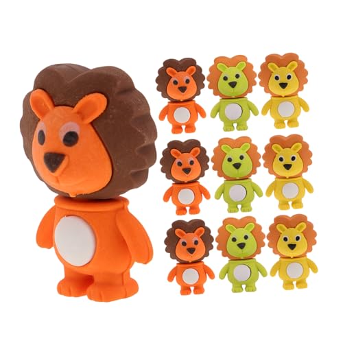 SOIMISS 18 Stück Kleiner Löwe Radiergummi Mini-Radierer Schreibwaren Schulradierer für Radiergummi Haustiere süßes stationäres 3d Radiergummis süß Tiere Radiergummis Kindergummi tpr SOIMISS 18 Stück Kleiner Löwe Radiergummi Mini-Radierer Schreibwaren Schulradierer für Radiergummi Haustiere süßes stationäres 3d Radiergummis süß Tiere Radiergummis Kindergummi tpr von SOIMISS