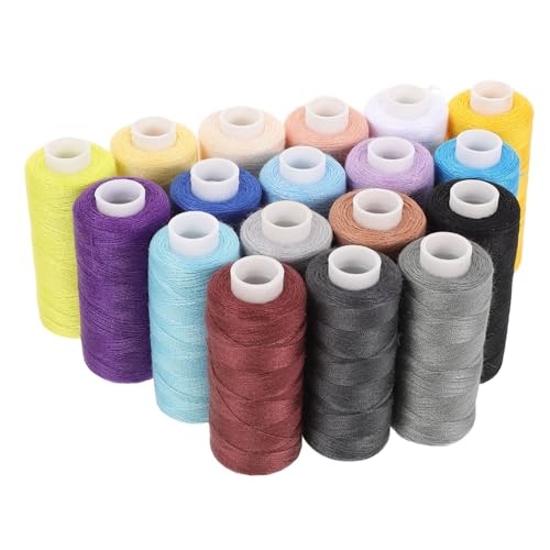 SOIMISS 18 Stück Polyester Spulen für Hand und Maschinen Nähen Nähfäden für Diy Projekte und Kreative Reparaturen Tragbar und Vielseitig SOIMISS 18 Stück Polyester Spulen für Hand und Maschinen Nähen Nähfäden für Diy Projekte und Kreative Reparaturen Tragbar und Vielseitig von SOIMISS