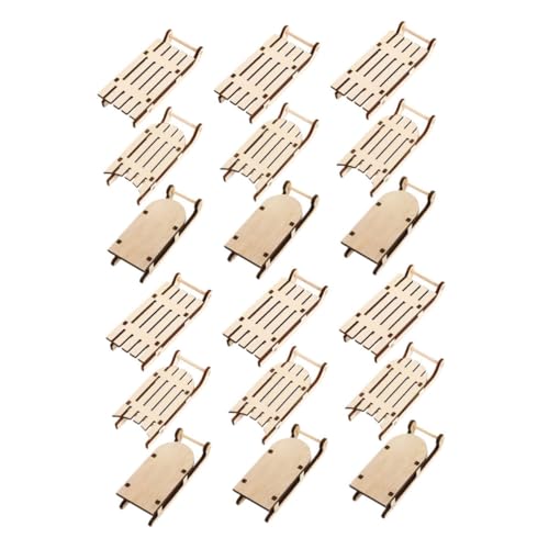 SOIMISS 18 Stück Teiliges Miniatur Holzschlitten Unbemalt Robuste Tischdeko Vielseitige Weihnachts Hochzeitsdekoration DIY Holzschlitten Anhänger für Festliche Bastelprojekte SOIMISS 18 Stück Teiliges Miniatur Holzschlitten Unbemalt Robuste Tischdeko Vielseitige Weihnachts Hochzeitsdekoration DIY Holzschlitten Anhänger für Festliche Bastelprojekte von SOIMISS