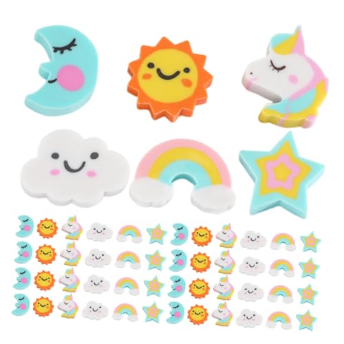 SOIMISS 180 Stück Mini Radiergummis für Süße Wolken Tier Mond Stern Formen Bunte Kleine Radierer für Schule Partygeschenke Schüler Schreibtisch Zubehör SOIMISS 180 Stück Mini Radiergummis für Süße Wolken Tier Mond Stern Formen Bunte Kleine Radierer für Schule Partygeschenke Schüler Schreibtisch Zubehör von SOIMISS