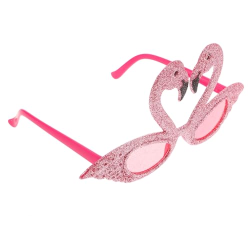 SOIMISS 1Paar Flamingo Sonnenbrillen aus Lustige Partybrille für Events Hawaiianische Themenfeiern und Stranddekoration Langlebig und Leicht von SOIMISS