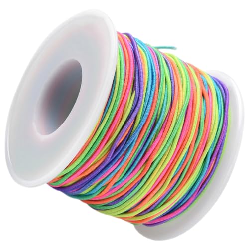 SOIMISS 1Rolle DIY Elastische Schnur für Schmuckherstellung Perlenfaden für Armbänder und Reißfest für Bastelprojekte von SOIMISS