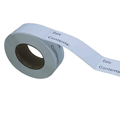 SOIMISS 1Rolle Englische Aufnahmedaten Aufkleber Selbstklebende DIY für Klassifizierung und Organisation für Schule Büro und Bastelprojekte von SOIMISS