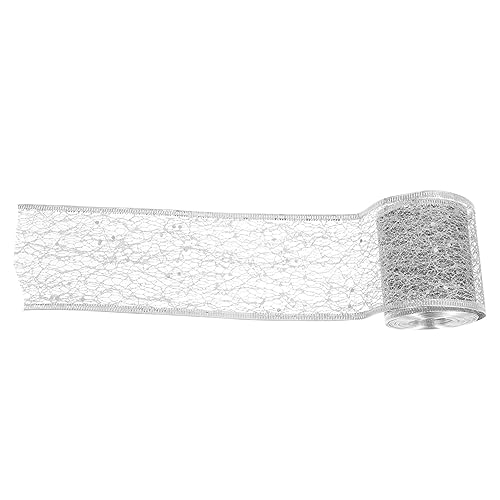 SOIMISS 1Rolle Glitter Meshband Dekoratives Hohlband für DIY für Hochzeitsdeko und Kreative Handwerksprojekte SOIMISS 1Rolle Glitter Meshband Dekoratives Hohlband für DIY für Hochzeitsdeko und Kreative Handwerksprojekte von SOIMISS