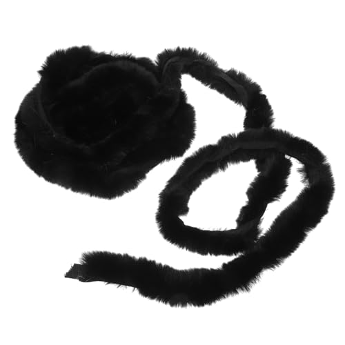SOIMISS 1Rolle Kunstpelzbesatz DIY Zubehör für Traditionelle Chinesische Kleidung Pflegeleichtes Kunstfellband für Handarbeiten für Weihnachten von SOIMISS