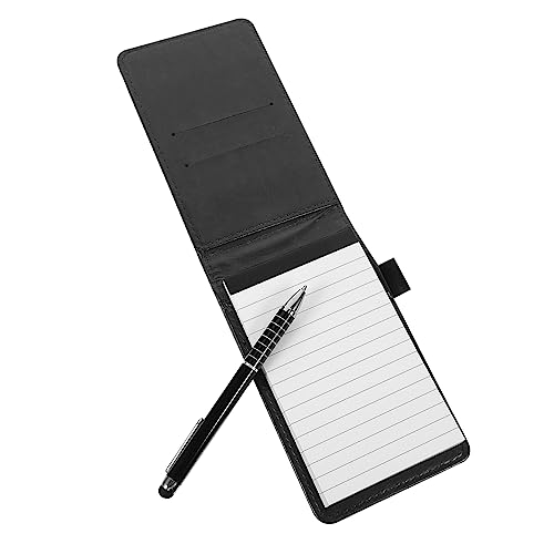 SOIMISS 1Satz Kleines Notizbuch mit Multifunktionalem Memo Pad und Stift Miniatur Notizbuch für Notizen Aufgaben und Inspiration mit Metallstift von SOIMISS