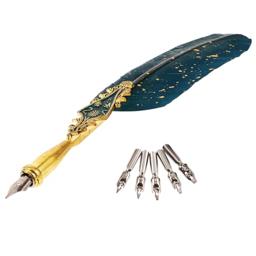 SOIMISS 1Satz Retro Kalligraphie Set Teiliges Füllfederhalter Set mit Dip Pen und Stiftspitze für Anfänger und Profis Vielseitig Einsetzbar oder Tischdekoration SOIMISS 1Satz Retro Kalligraphie Set Teiliges Füllfederhalter Set mit Dip Pen und Stiftspitze für Anfänger und Profis Vielseitig Einsetzbar oder Tischdekoration von SOIMISS