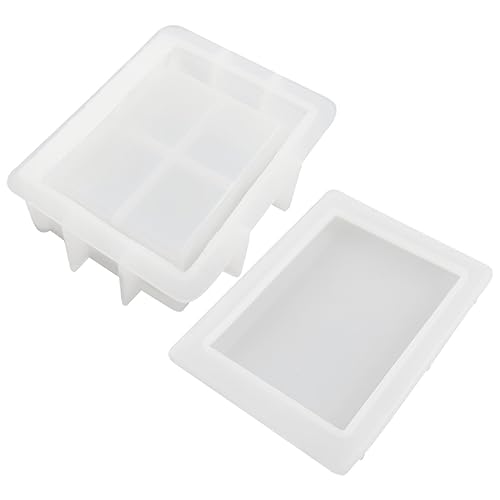 SOIMISS 1Satz Silikonbuch Gießform DIY Epoxidharz Schmuckschatulle Langlebige Silikonform für Kunsthandwerk und Kreative Aufbewahrung für DIY Projekte und von SOIMISS