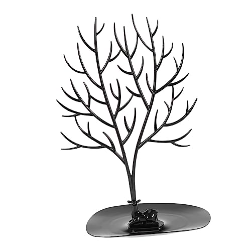 SOIMISS 1Stk Schmucktablett valentinsgeschenke valtinstaggeschenke Schmuckhalter schmuckschatulle ideas Halsketten-Präsentationsständer Schmuck Baum Schmuckschale Schmuckständer Black von SOIMISS