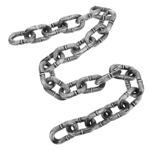 SOIMISS 1m Kunststoffketten Für Halloween Simulation Kette Party Dekoration Absperrkette Aus Plastik Halloween Kette Zubehör Hindernis Für Festlichkeiten SOIMISS 1m Kunststoffketten Für Halloween Simulation Kette Party Dekoration Absperrkette Aus Plastik Halloween Kette Zubehör Hindernis Für Festlichkeiten von SOIMISS