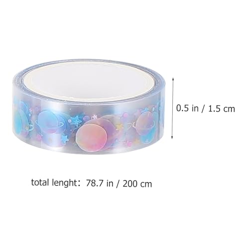 SOIMISS 2 Boxen Boxen Washi Klebeband Transparentes Pet Masking Tape Dekoratives DIY Scrapbooking Klebestreifen für Handbuch Geschenkverpackung Partydekoration Bastelbedarf SOIMISS 2 Boxen Boxen Washi Klebeband Transparentes Pet Masking Tape Dekoratives DIY Scrapbooking Klebestreifen für Handbuch Geschenkverpackung Partydekoration Bastelbedarf von SOIMISS