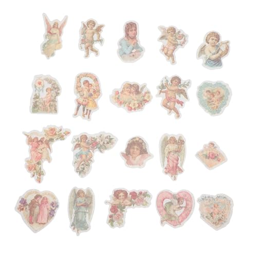 SOIMISS 2 Boxen Vintage Scrapbook Sticker Boxen Selbstklebende DIY Aufkleber Retro Dekorative Decals für Basteln Scrapbooking Albumgestaltung SOIMISS 2 Boxen Vintage Scrapbook Sticker Boxen Selbstklebende DIY Aufkleber Retro Dekorative Decals für Basteln Scrapbooking Albumgestaltung von SOIMISS