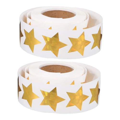 SOIMISS 2 Rollen Aufkleber Selbstklebend Langlebige Belohnungssticker für Kindergarten und Schule pro Geeignet für Scrapbooking Dekoration und Bastelprojekte SOIMISS 2 Rollen Aufkleber Selbstklebend Langlebige Belohnungssticker für Kindergarten und Schule pro Geeignet für Scrapbooking Dekoration und Bastelprojekte von SOIMISS