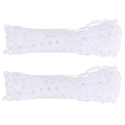 SOIMISS 2 Rollen Breites Weißes S förmiges Welliges Stoffband Yards DIY Nähzubehör für Kleidung Säume Kinderbekleidung Schmuck und Bastelverzierungen SOIMISS 2 Rollen Breites Weißes S förmiges Welliges Stoffband Yards DIY Nähzubehör für Kleidung Säume Kinderbekleidung Schmuck und Bastelverzierungen von SOIMISS