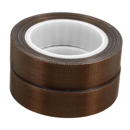 SOIMISS 2 Rollen Hochtemperatur Ptfe Klebeband Hand Sealer Tapes für Vakuumverpackung Hitzebeständig und Isolierend für Lebensmittel und Industrielle Anwendungen SOIMISS 2 Rollen Hochtemperatur Ptfe Klebeband Hand Sealer Tapes für Vakuumverpackung Hitzebeständig und Isolierend für Lebensmittel und Industrielle Anwendungen von SOIMISS