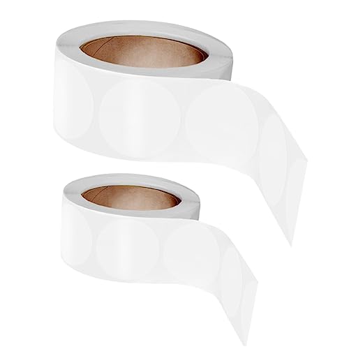SOIMISS 2 Rollen Transparente Runde Klebeetiketten Selbstklebende Versiegelungsaufkleber für Geschenkverpackungen Starke Haftung Vielseitig Einsetzbar und Glatten Oberflächen SOIMISS 2 Rollen Transparente Runde Klebeetiketten Selbstklebende Versiegelungsaufkleber für Geschenkverpackungen Starke Haftung Vielseitig Einsetzbar und Glatten Oberflächen von SOIMISS