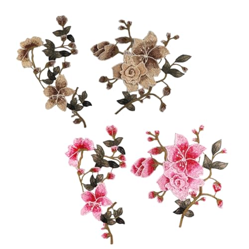 SOIMISS 2 Sätze Blumenförmige Stickapplikationen zum Aufnähen Langlebige Hautfreundliche Patches für Kleidung Jeans DIY Dekoration und Reparatur in Braun SOIMISS 2 Sätze Blumenförmige Stickapplikationen zum Aufnähen Langlebige Hautfreundliche Patches für Kleidung Jeans DIY Dekoration und Reparatur in Braun von SOIMISS