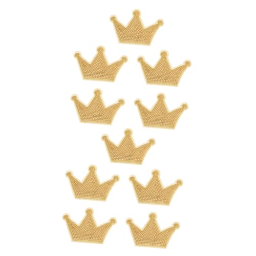 SOIMISS 2 Sätze Cartoon Krone Patches Glitzernde Aufnäher Für Kleidung Diy Bastelbedarf Zum Aufnähen Oder Dekorieren Von Textilien 5 Stücke * 2 von SOIMISS