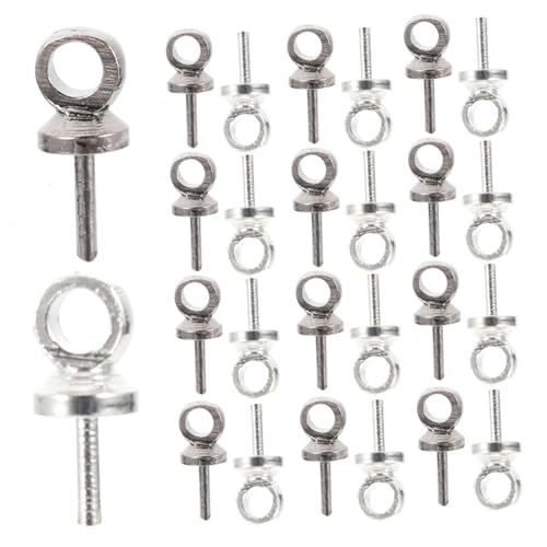 SOIMISS 2 Sätze Kleine Schraubösen aus Reinem Kupfer Rostfreie Schmuckhaken DIY Ohranhänger und Armband Anhänger Starke und Langlebige Schmuckverbinder SOIMISS 2 Sätze Kleine Schraubösen aus Reinem Kupfer Rostfreie Schmuckhaken DIY Ohranhänger und Armband Anhänger Starke und Langlebige Schmuckverbinder von SOIMISS
