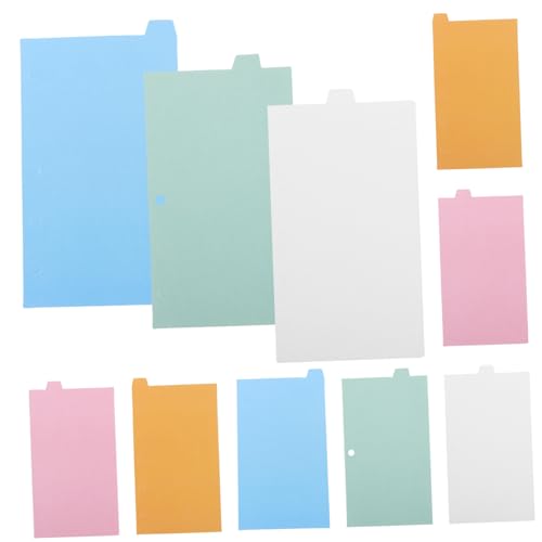 SOIMISS 2 Sätze Notizbuch Trennblätter mit Registertabs Abnehmbare Ringbuch Indexregister für Bürobedarf und Schreibwaren Farbige Klassifizierungsblätter für Notizbücher und Planer SOIMISS 2 Sätze Notizbuch Trennblätter mit Registertabs Abnehmbare Ringbuch Indexregister für Bürobedarf und Schreibwaren Farbige Klassifizierungsblätter für Notizbücher und Planer von SOIMISS