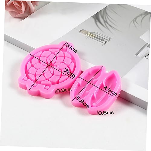 SOIMISS 2 Sätze Silikonformen Ohranhänger Gießformen DIY Epoxidharz Feder Anhänger Silikon Gussform für Schmuckherstellung und Bastelarbeiten von SOIMISS