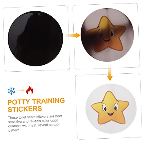 SOIMISS 2 Sätze Töpfchentraining Aufkleber mit Farbwechsel Cartoon Design Hitzeempfindliche Wiederverwendbare Wc Sticker für Jungen und Mädchen Einfach Anzubringen Wasserabweisend SOIMISS 2 Sätze Töpfchentraining Aufkleber mit Farbwechsel Cartoon Design Hitzeempfindliche Wiederverwendbare Wc Sticker für Jungen und Mädchen Einfach Anzubringen Wasserabweisend von SOIMISS