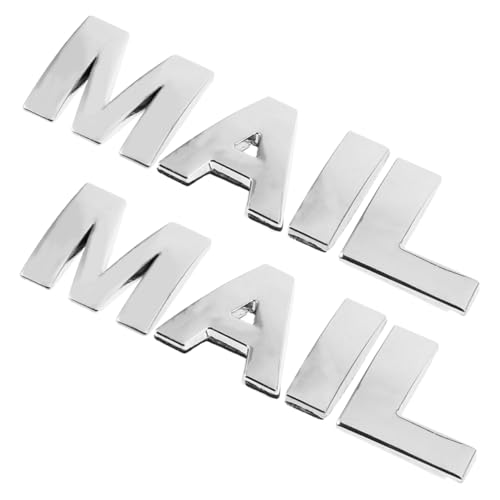 SOIMISS 2 Sätze Wetterfeste Briefkastenbuchstaben Aufkleber Selbstklebende für Außenanwendung Einfache für Wohn und Gemeinschaftsbriefkästen Komplettes Alphabet mit Ersatzbuchstaben SOIMISS 2 Sätze Wetterfeste Briefkastenbuchstaben Aufkleber Selbstklebende für Außenanwendung Einfache für Wohn und Gemeinschaftsbriefkästen Komplettes Alphabet mit Ersatzbuchstaben von SOIMISS