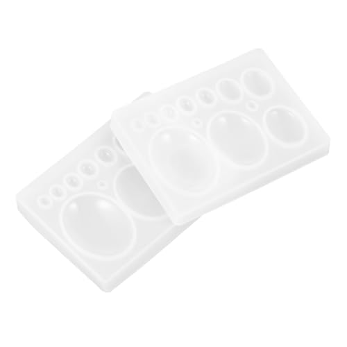 SOIMISS 2 Stk. Teiliges DIY Schmuck Silikonform Kreative Gießform für Anhänger und Schmuck Handliche Praktische Bastelform für Ornamente und Schmuckherstellung von SOIMISS
