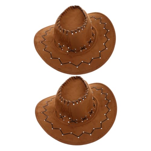SOIMISS 2 Stück Cowboyhut mit Verstellbarem Kinnriemen Breiter Krempe UV Schutz Stylisch und Vielseitig für Jungen Mädchen Partys Karneval und Outdoor Aktivitäten SOIMISS 2 Stück Cowboyhut mit Verstellbarem Kinnriemen Breiter Krempe UV Schutz Stylisch und Vielseitig für Jungen Mädchen Partys Karneval und Outdoor Aktivitäten von SOIMISS