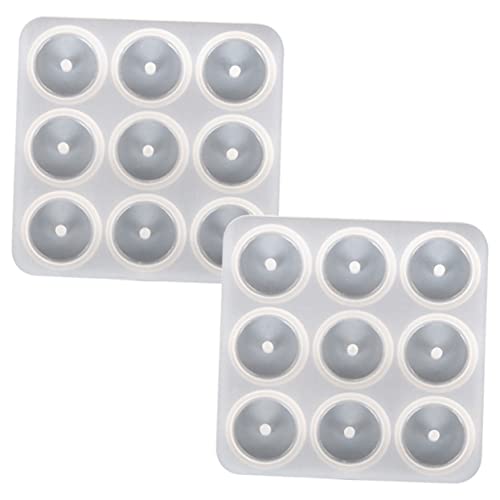 SOIMISS 2 Stück DIY Silikon Schmuck Mold Flexible Gießform für Anhänger und für Kreative Bastelprojekte und Geschenkideen von SOIMISS