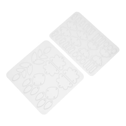 SOIMISS 2 Stück Diy Schmuck Gießformen für Harz Wolken und Blattdesigns für Einzigartige Ohrringe und Anhänger Epoxidharz SOIMISS 2 Stück Diy Schmuck Gießformen für Harz Wolken und Blattdesigns für Einzigartige Ohrringe und Anhänger Epoxidharz von SOIMISS