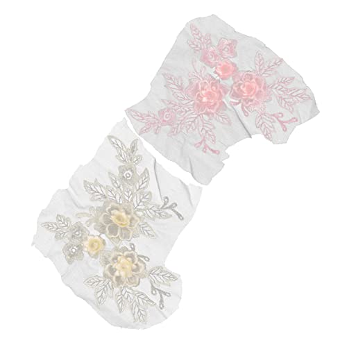 SOIMISS 2 Stück Dreidimensionale Blütenapplikation Heiraten Trimmen Die Sticken Für Blumen- Stoff Material Flecken Patch Bunt Form Spitze Gestickte Aufnäher Rosa Baumwollfaden SOIMISS 2 Stück Dreidimensionale Blütenapplikation Heiraten Trimmen Die Sticken Für Blumen- Stoff Material Flecken Patch Bunt Form Spitze Gestickte Aufnäher Rosa Baumwollfaden von SOIMISS