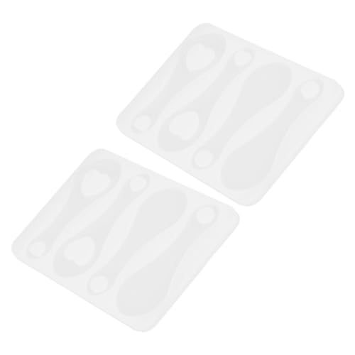 SOIMISS 2 Stück Einkaufswagen Token Silikonform Diy Schlüsselanhänger Gießform für Einkaufswagen Münzen Glänzender für Bastelprojekte und Accessoires von SOIMISS