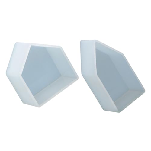 SOIMISS 2 Stück Epoxidharz Formen für DIY Einzigartige Silikonformen im Hausdesign für Kreative Bastelprojekte und Dekorationen für Resin Gießen und Handwerk von SOIMISS